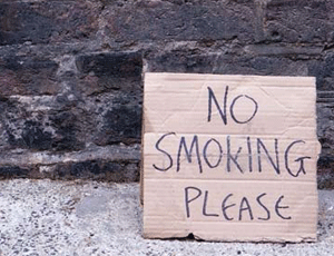 Smoking rates among homeless people are much higher than among the general population