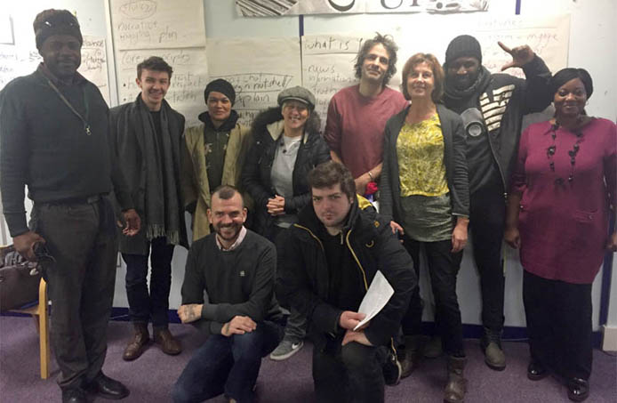 From the Ground Up peer journalists © Groundswell 