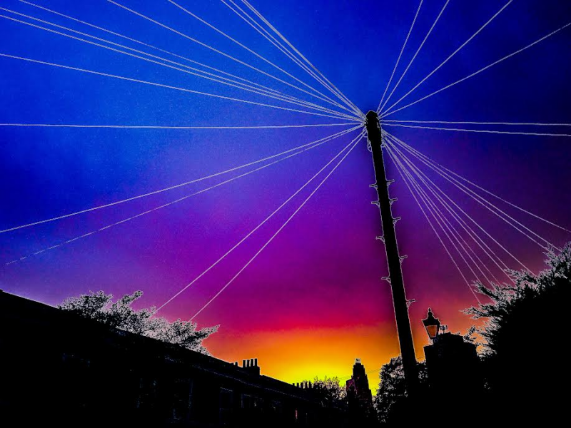 A spring dusk, captured by our writer Mat Amp. © Mat Amp