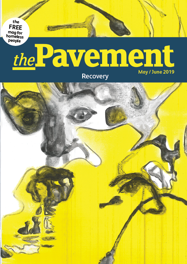 This piece by Matthew Hobbs is inspired by the recovery theme of our last issue (Issue 120)