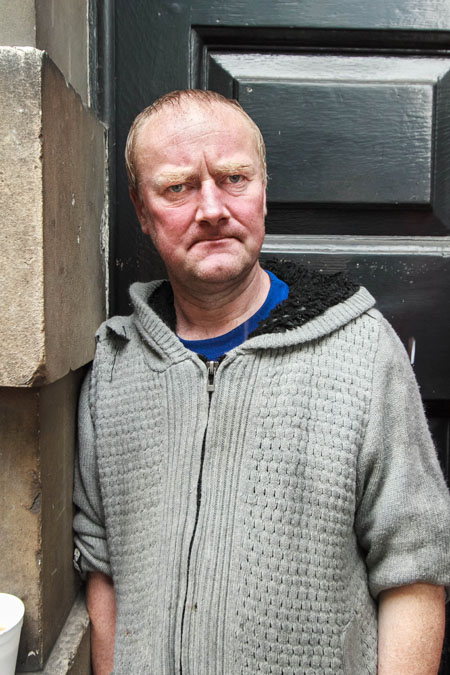 John has been on the streets for more than 20 years. © Eddie Ngugi for <i>the Pavement</i>