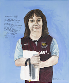 A portrait display at the Secret Museum © Museum of Homelessness