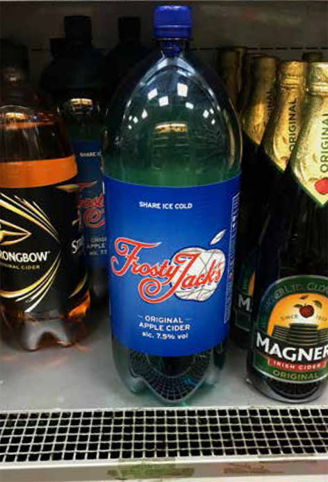 Price up: no more cheap drink in Scotland. © the Pavement