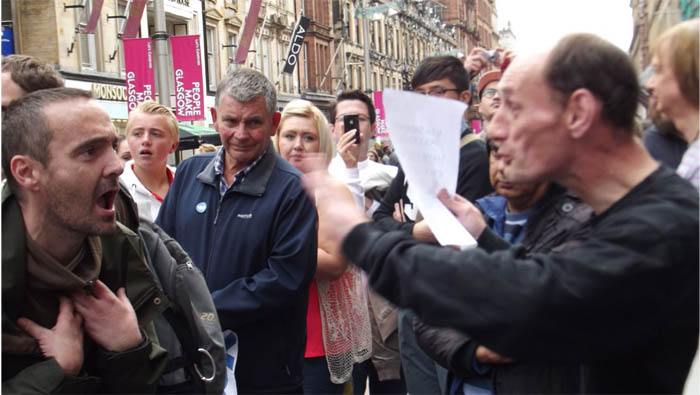 Debate on the streets has been heated in recent months. Photograph © Brenda Brown