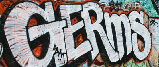 On the street, germs are the enemy. © carnagenyc/Creative Commons