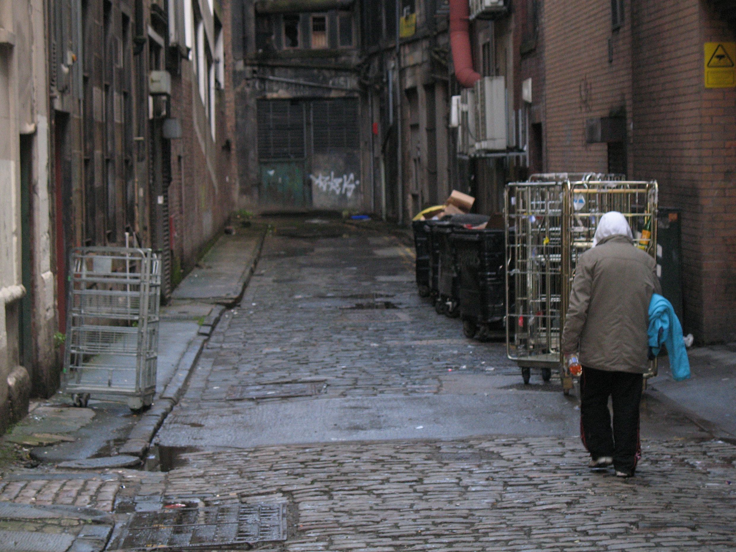 Hundreds of people in Glasgow's city centre already sleep rough after being turned away from homeless services ©GiuloFarella for Creative Commons
