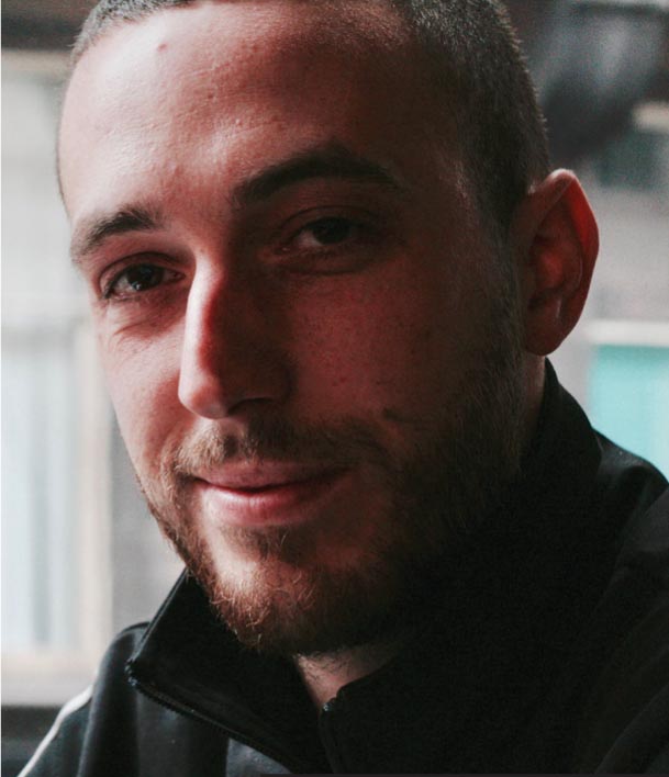 Joey Simons from Living Rent. © Jamie Jackson