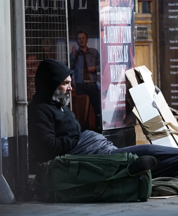 Homelessness on TV: “Watching the last 60 days on the street, the one from Glasgow. It was the only episode that hasn’t annoyed me, I really liked this one – but I did laugh at all the subtitles they had to use!” says Ruby. © Boundless Productions
