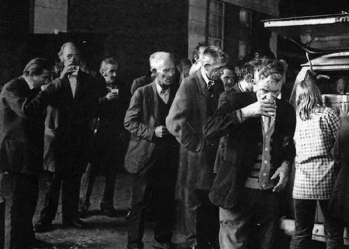 The Simon Community‘s soup kitchen was a vital part of its service in the early days 