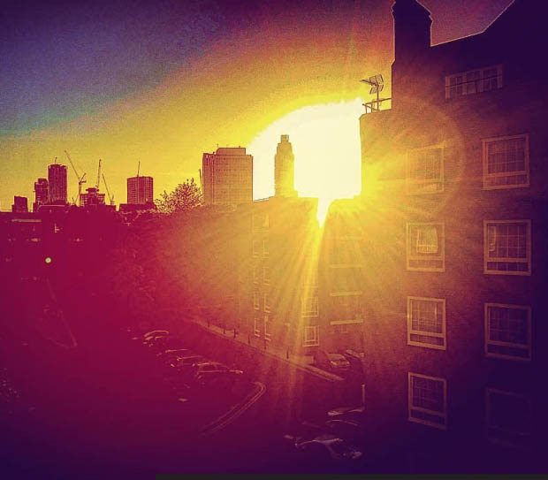 Sunbathed building © Mat Amp